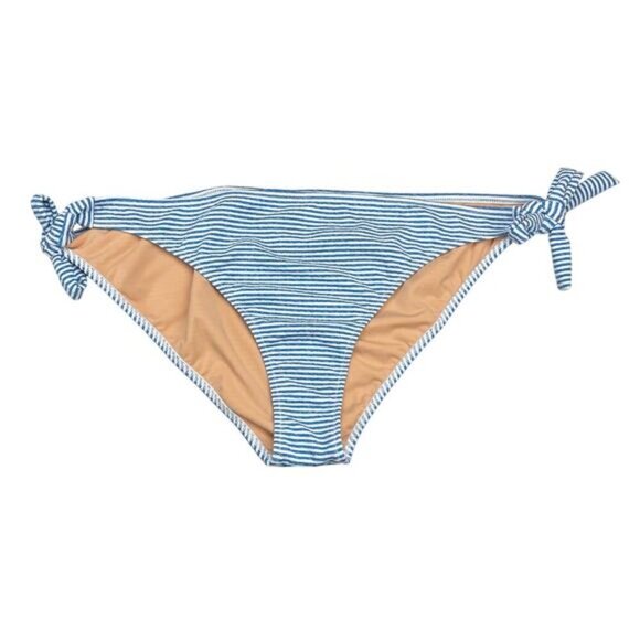 NWT J.CREW Bikini Side Tie Lowrider Bottom Sz 3X Stripe Print - Picture 5 of 8